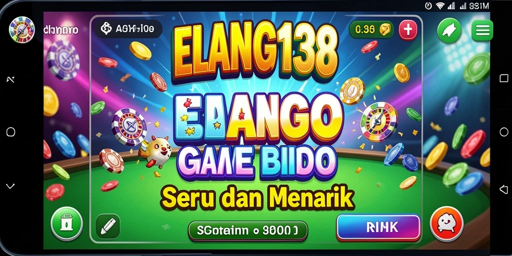 Tampilan gameplay seru saat bermain Bingo di ELANG138.
