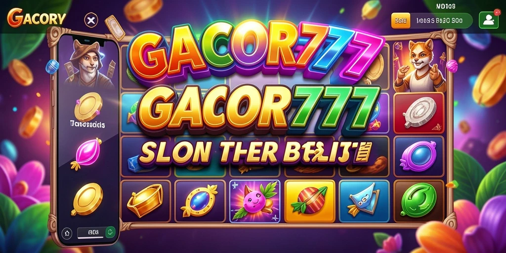 Tampilan gameplay GACOR777 dengan mesin Slot yang menarik
