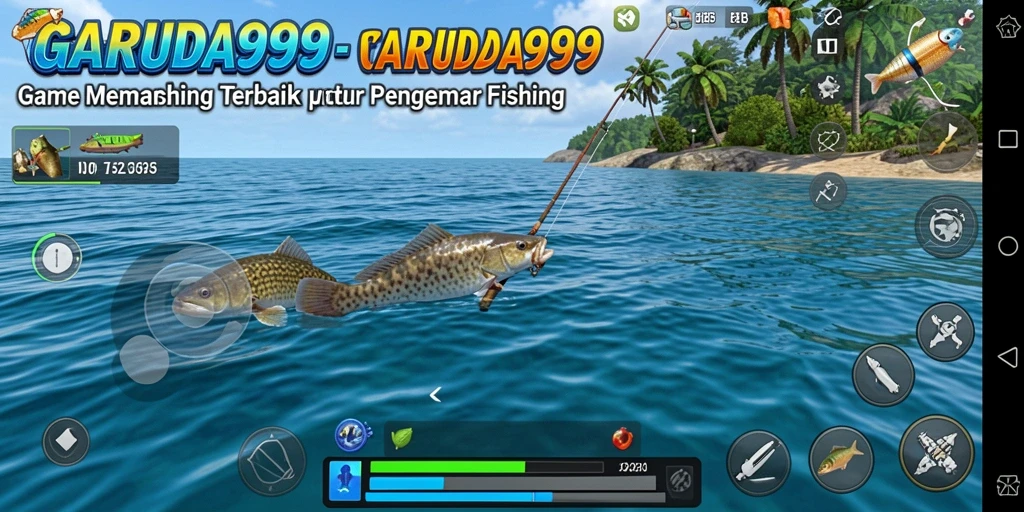Tampilan gameplay GARUDA999 yang menakjubkan dalam memancing.