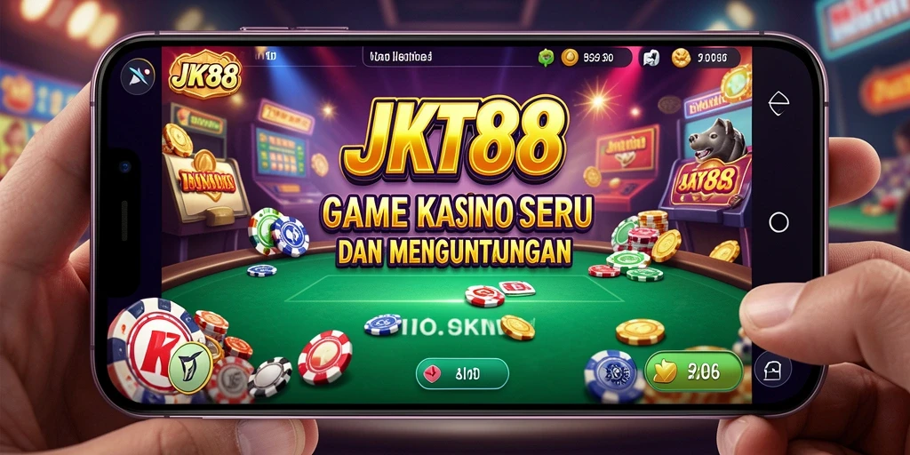 Screenshot JKT88 menampilkan gameplay kasino yang intens dan menarik.