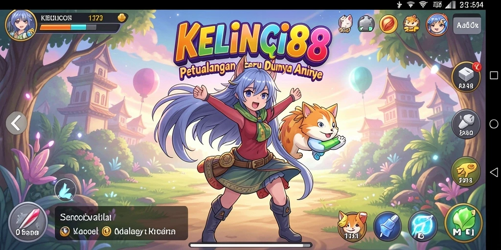 Gambaran gameplay seru KELINCI88 dengan karakter anime yang beraksi.
