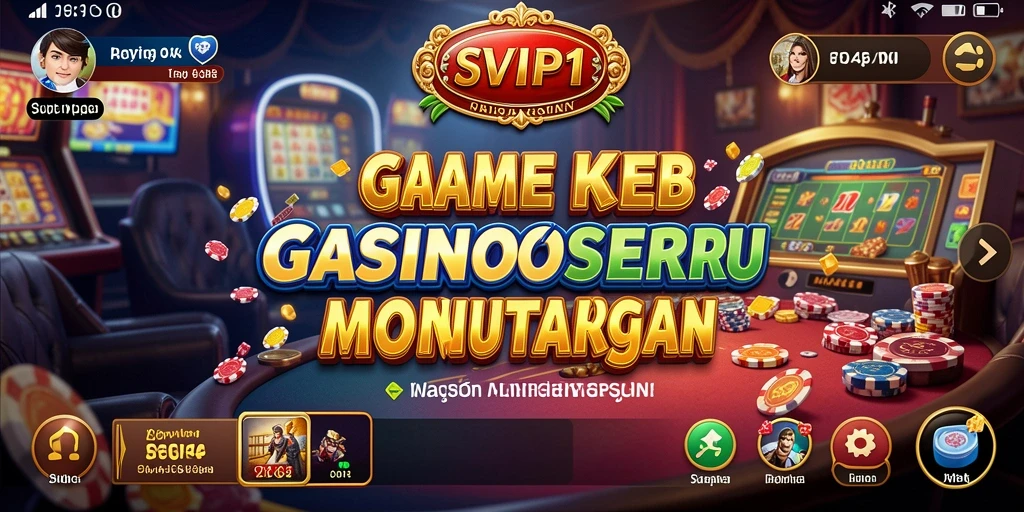 Tampilan menarik dari gameplay Kasino di SVIP1 yang penuh keseruan.