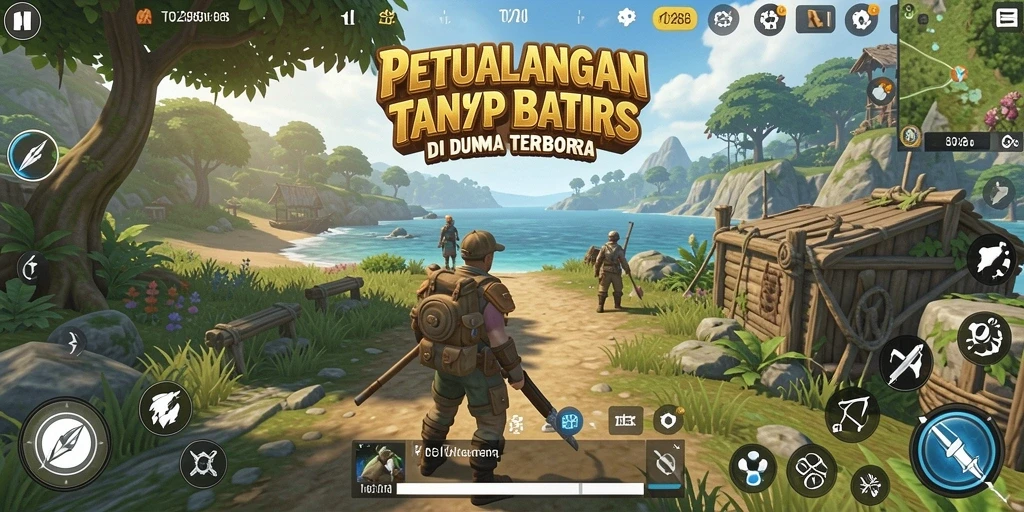 Gameplay TO288 yang menarik dalam dunia terbuka yang luas.