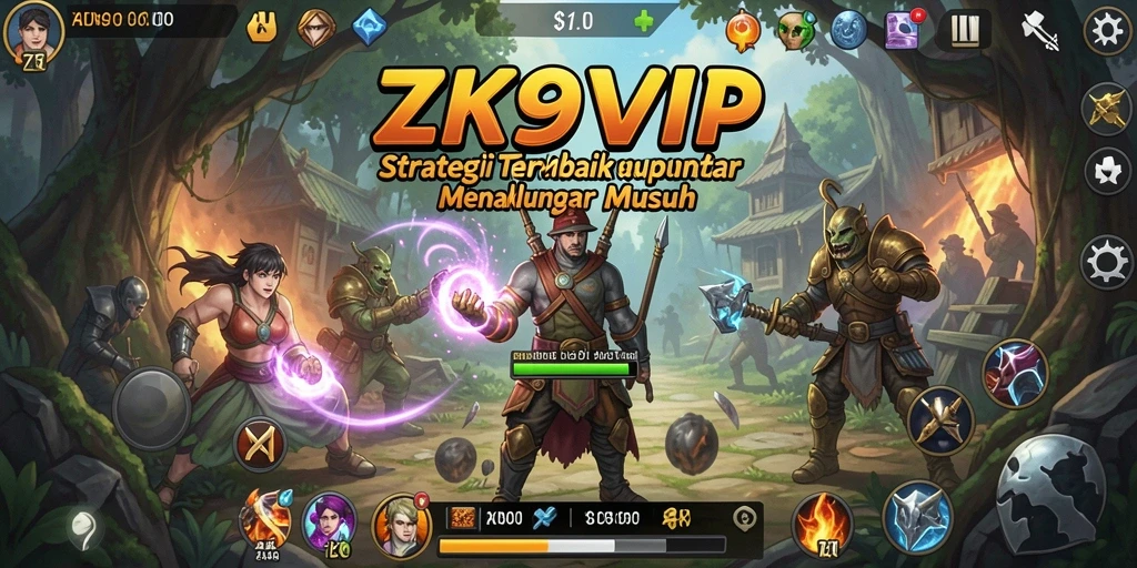 Tampilan gameplay ZK9VIP yang menarik dan strategi mendalam.